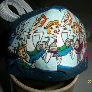 2.25" Jetsons Cartoon Car/Tote/Office Dice-Handmade